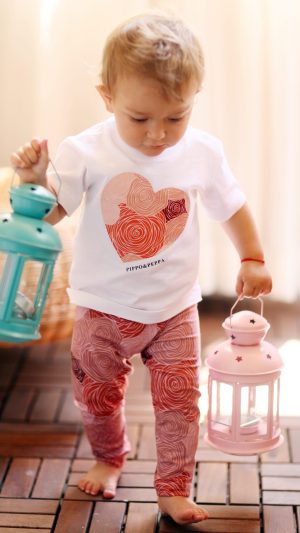 BABY ROSE PATTERN LEGGING