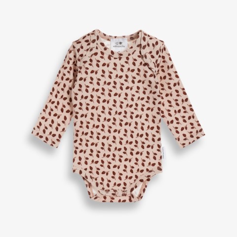 BABY GIRL'S LONG SLEEVE AOP BODYSUIT