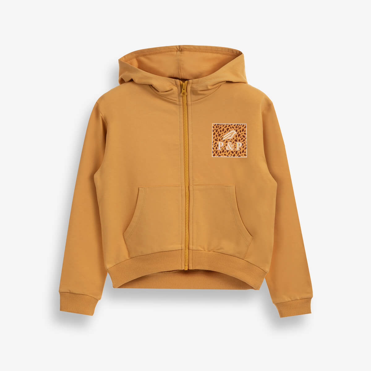 GRAPHIC ZIP THROUGH HOODIE