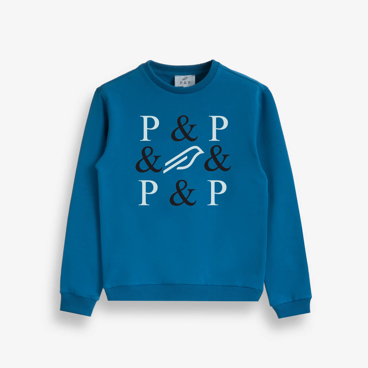 BOY'S GRAPHIC CREW SWEATER