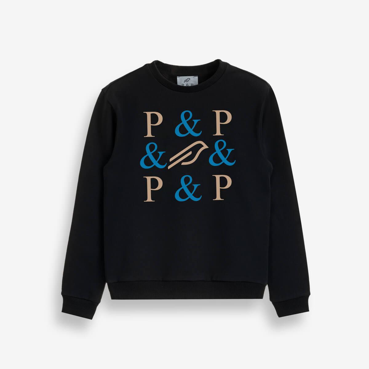 GRAPHIC CREW SWEATER