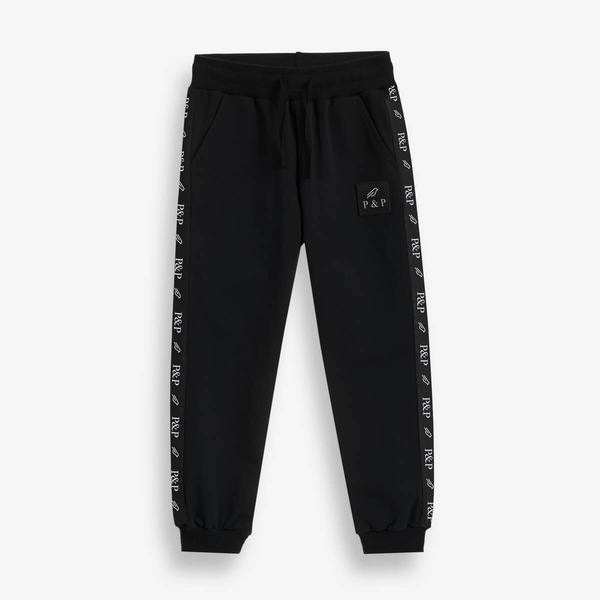 GRAPHIC TAPE JOGGERS