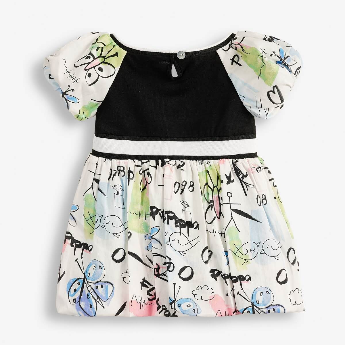 Baby Girl's Dress and an All-Over-Print