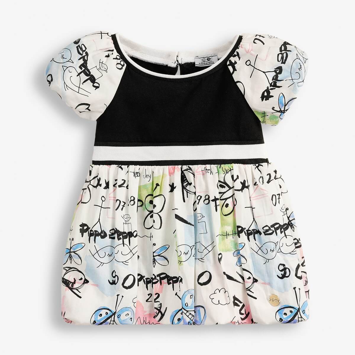 Baby Girl's Dress and an All-Over-Print