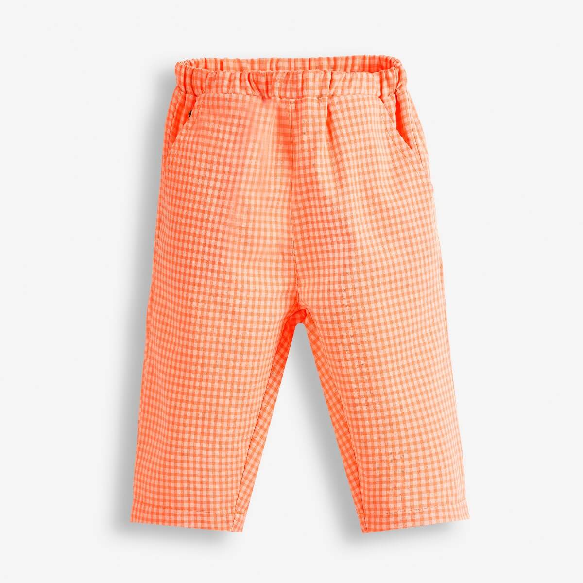 Baby Girls' Checkered Trousers