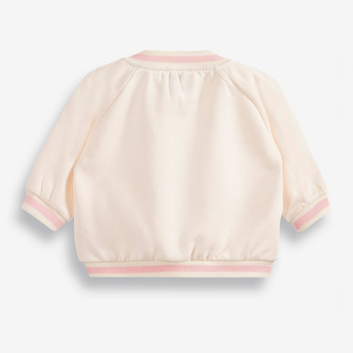 Baby Girls' Two-Piece Set with a Sweatshirt and Pants