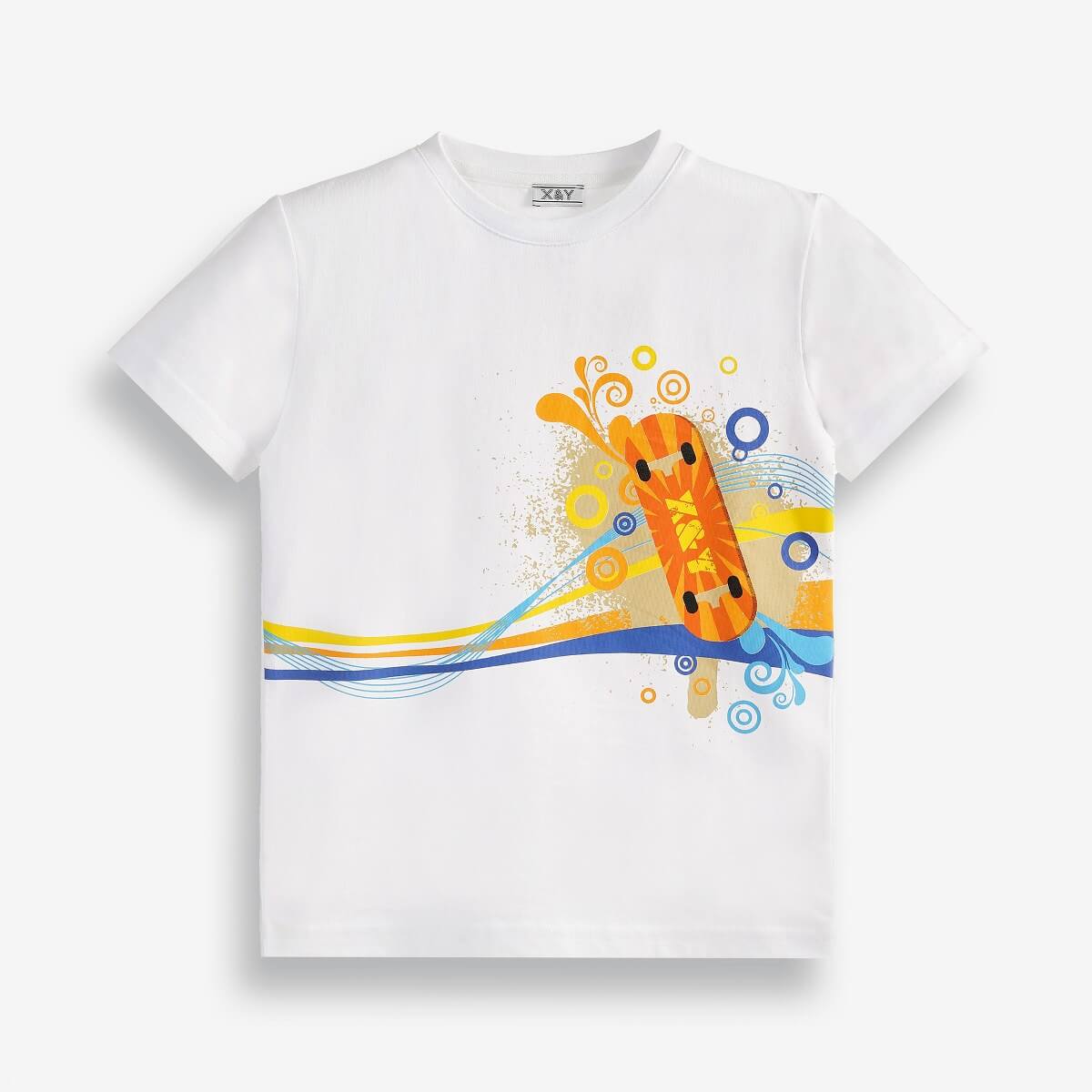 Boys' T-Shirt with Graphic Front Print