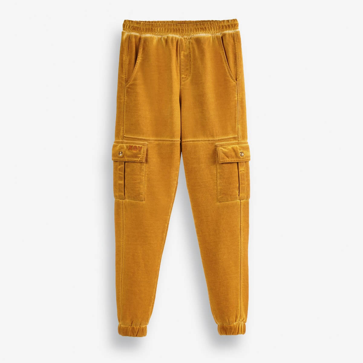 Boys' Jogging Pants with Large Side Pockets and Cuffed Ankles