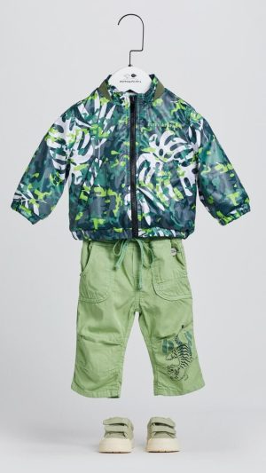 Baby Boys' Trousers with an Animal Print