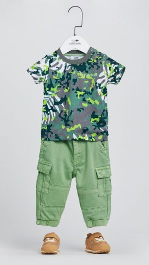 Baby Boys' Trousers with Side Pockets