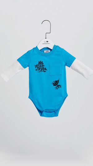 Baby Boys' Long-Sleeved Bodysuit